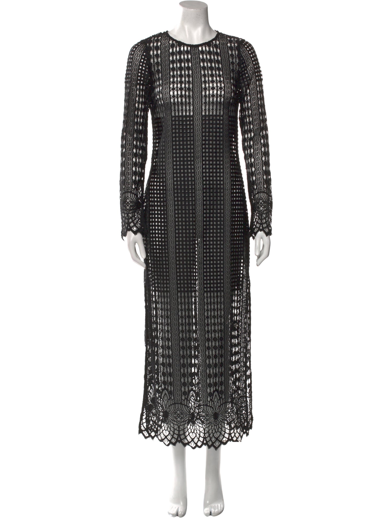 Mr. Larkin Crew Neck Long Dress